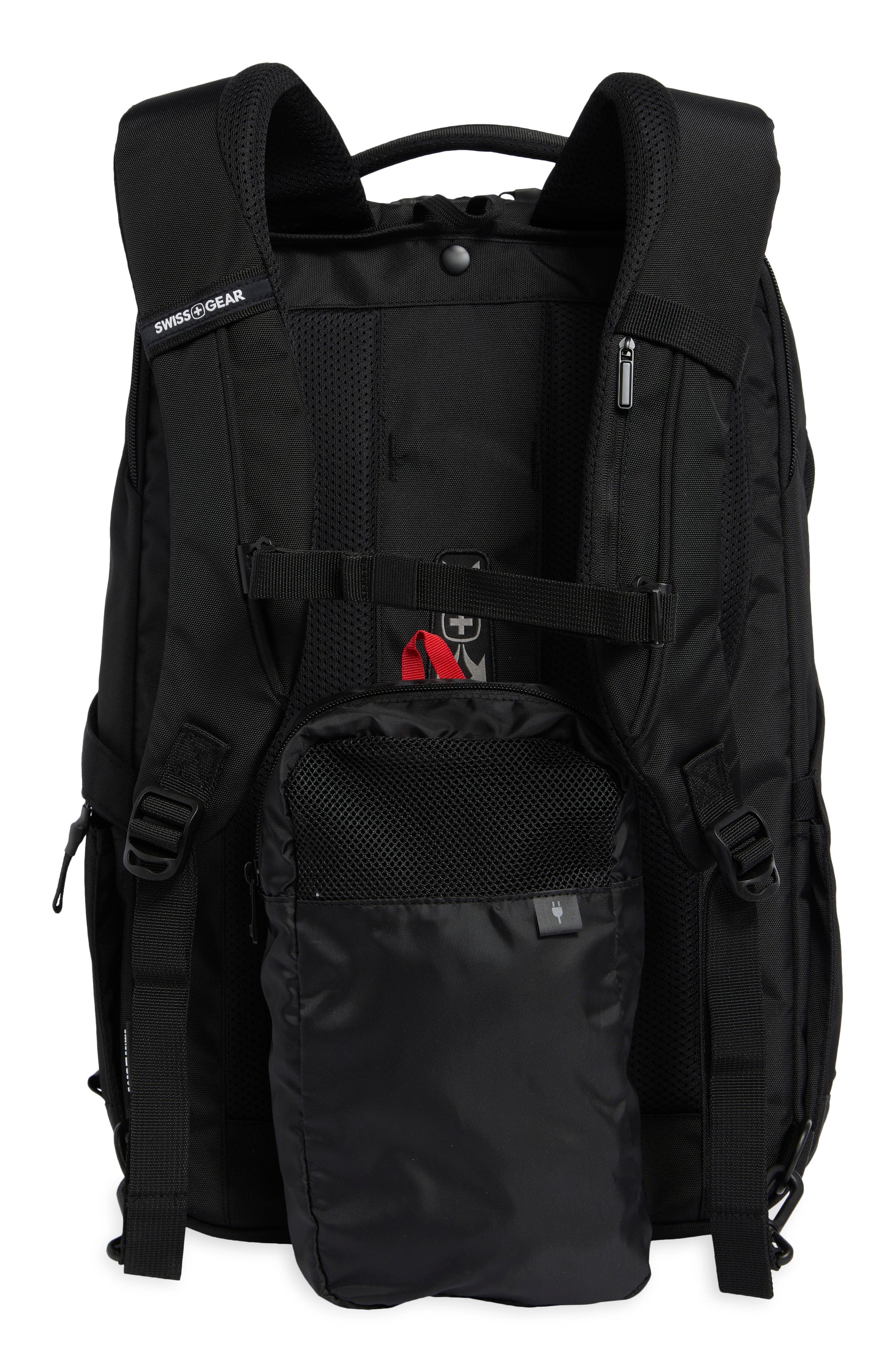SWISSGEAR The 5238 20-Inch Travel Backpack, Alternate, color, Black