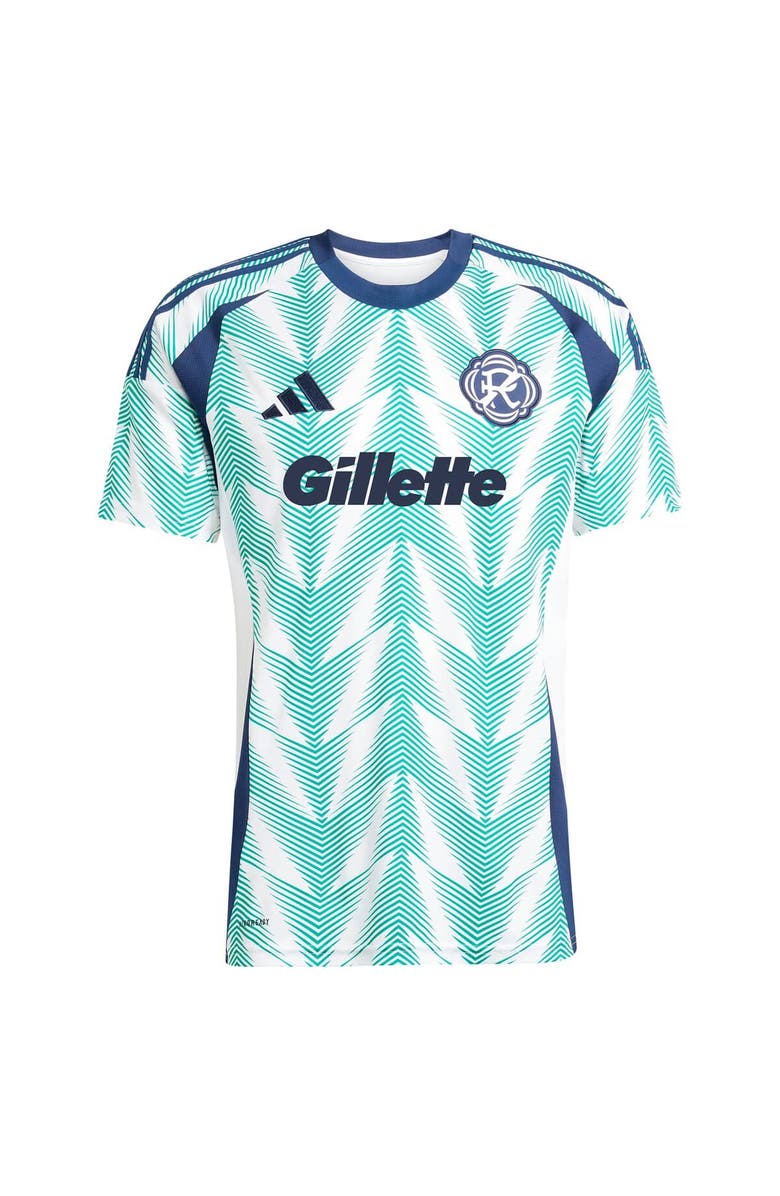 adidas Men's adidas Leonardo Campana White New England Revolution 2025 Eastern White Pine x Flag of New England Replica Player Jersey, Alternate, color, 