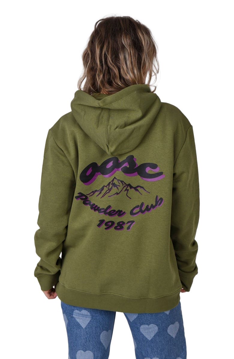 OOSC Powder Club Hoodie - Khaki, Alternate, color, Khaki