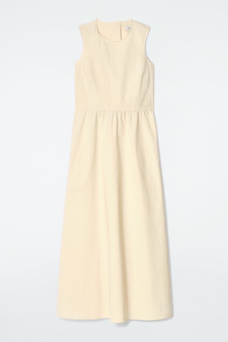 COS Open-Back Cotton Maxi Dress (Women)