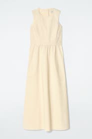 COS Open-Back Cotton Maxi Dress
