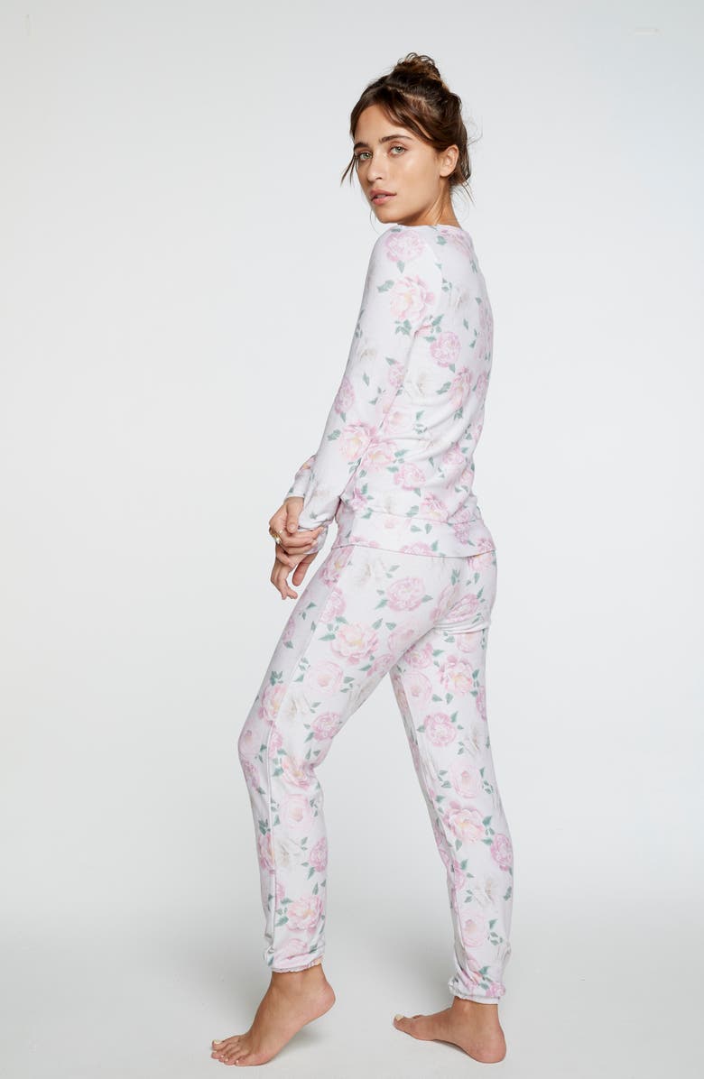 Chaser Floral Party Joggers, Alternate, color, 