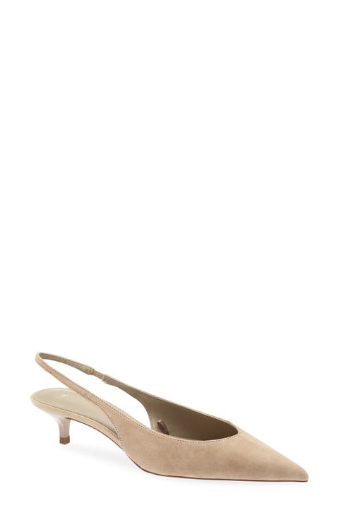 Cande Pointed Toe Slingback Pump