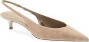 MANGO Cande Pointed Toe Slingback Pump