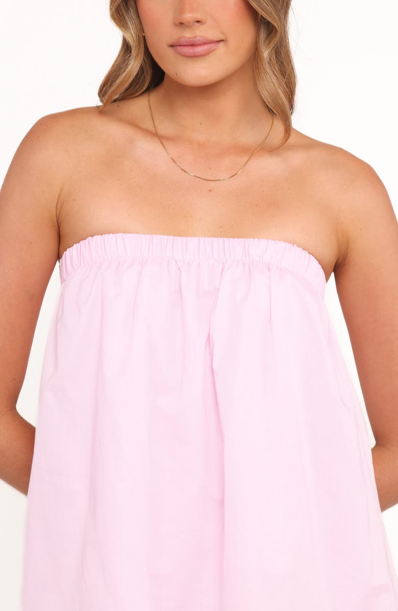 Petal & Pup Cadhla Strapless Top, Alternate, color, Pink