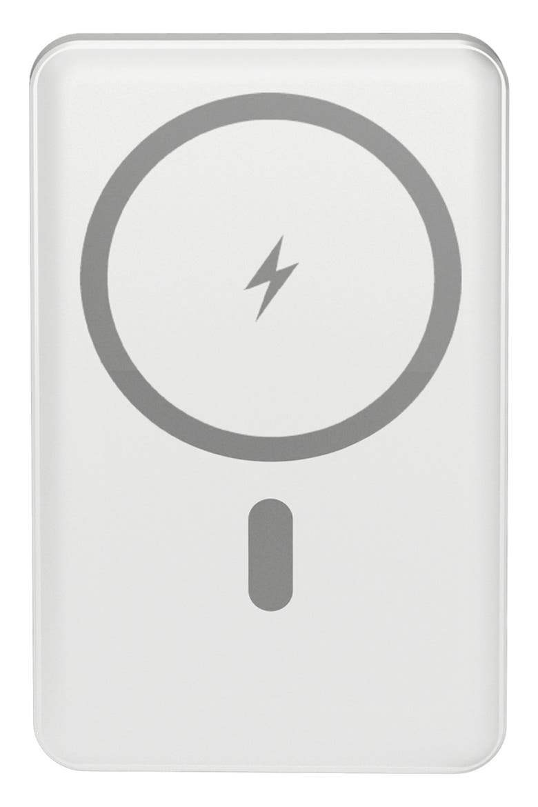Ultra Slim MagSafe Power Bank, Main, color, WHITE
