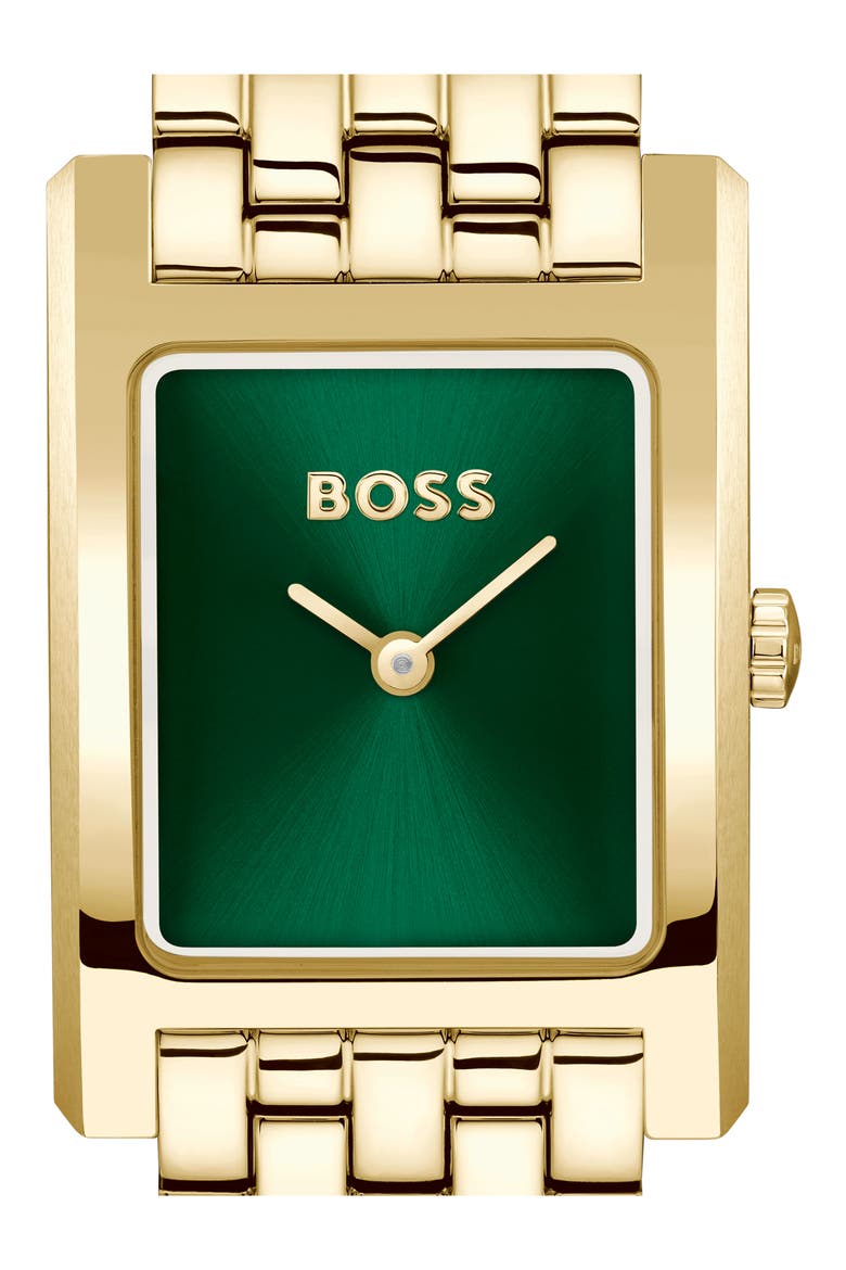 Lucy Bracelet Watch, 23mm, Alternate, color, GREEN
