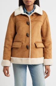 Sam Edelman Faux Shearling Coat