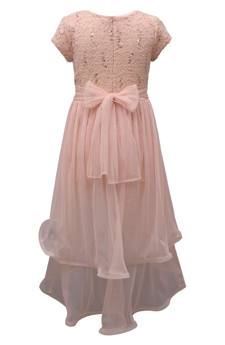 Iris & Ivy Lace & Mesh Maxi Romper, Alternate, color, 