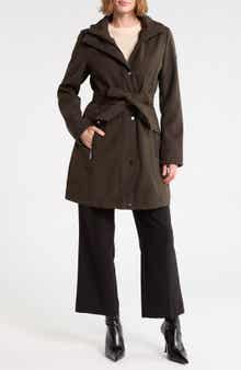 Belted Hooded Softshell Anorak