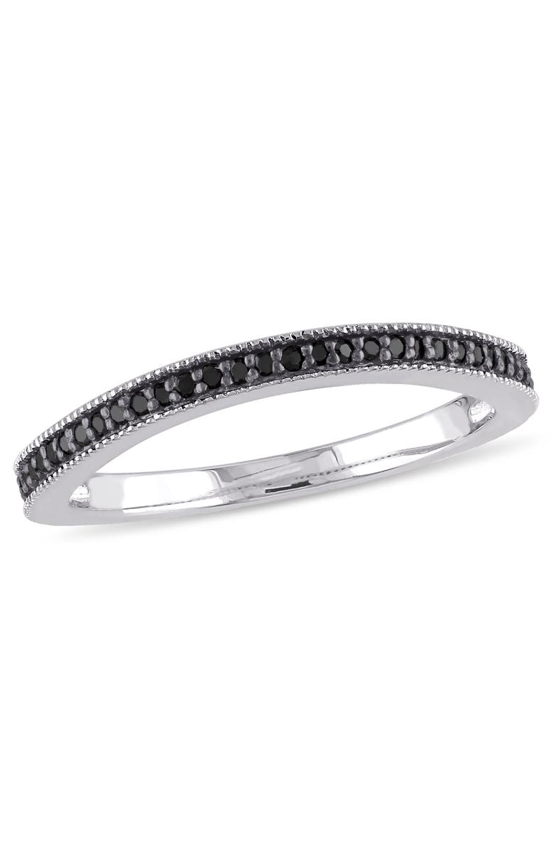 Julianna B. Black Diamond Band Ring, Main, color, Diamond