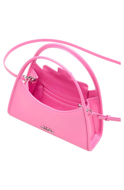 Marc Jacobs Glam Claw Clip Leather Shoulder Bag