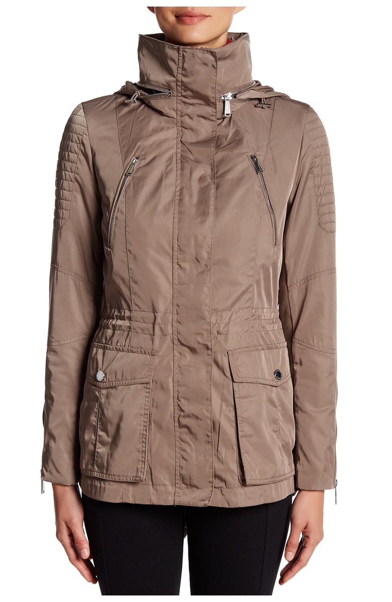 BCBGeneration Semi Memory Anorak Jacket, Alternate, color, 