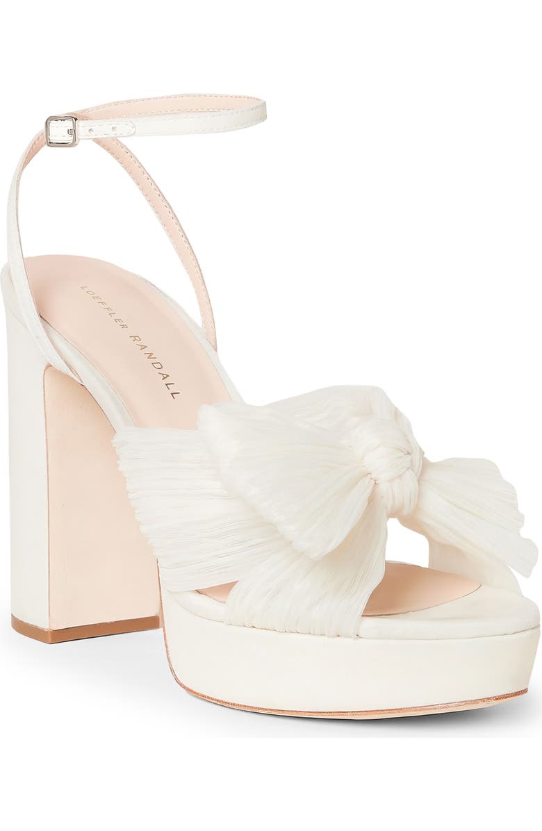 Loeffler Randall Natalia Knot Platform Sandal, Main, color,