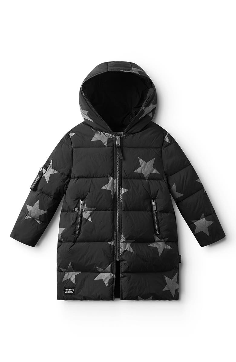 Nununu Kids' Mega Hooded Down Puffer Coat, Main, color, 