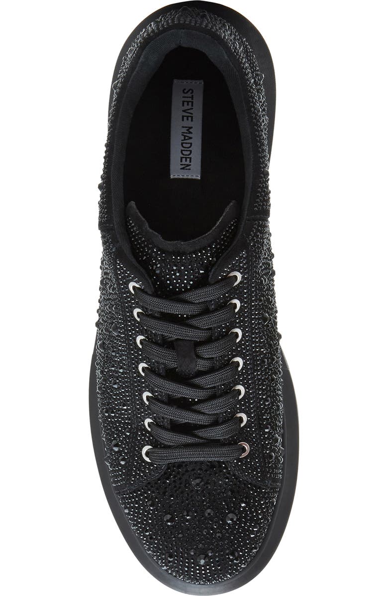 Steve Madden Icebergg Rhinestone Sneaker, Alternate, color,