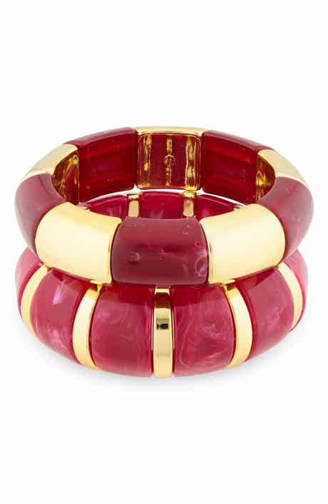 Set of 2 Stretch Bracelets
