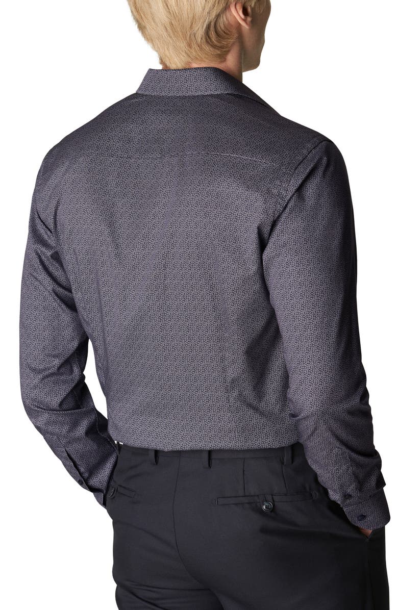 Eton Slim Fit Floral Dress Shirt, Alternate, color,