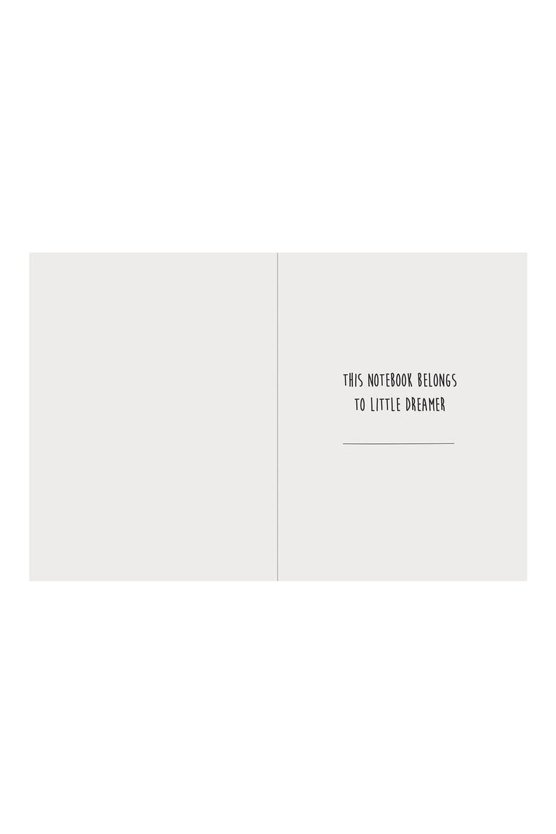 'We All Smile In The Same Language' Notebook, Alternate, color, WHITE