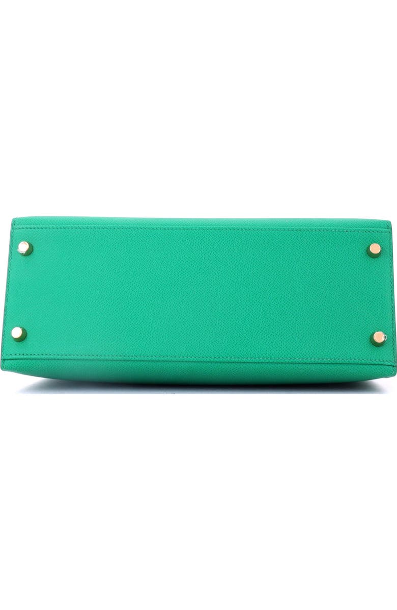 Pre-Owned Hermes Kelly Handbag Green Epsom with Gold Hardware 28, Alternate, color, Vert Jade