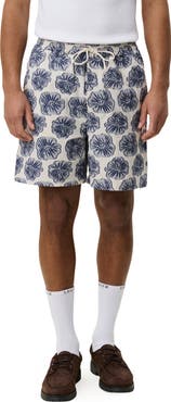 Les Deux Dahlia Jacquard Drawstring Shorts