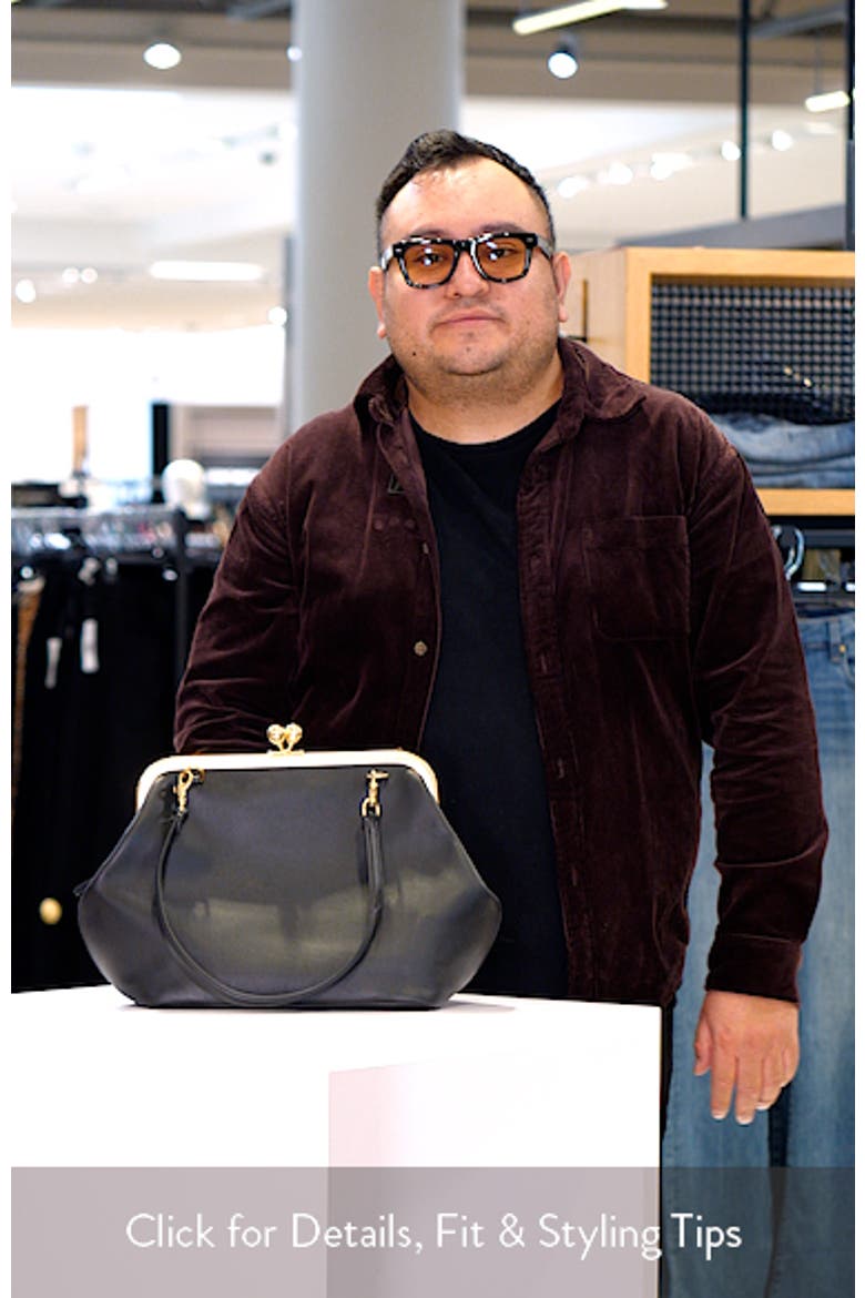 Loved Leather Kisslock Frame Bag video