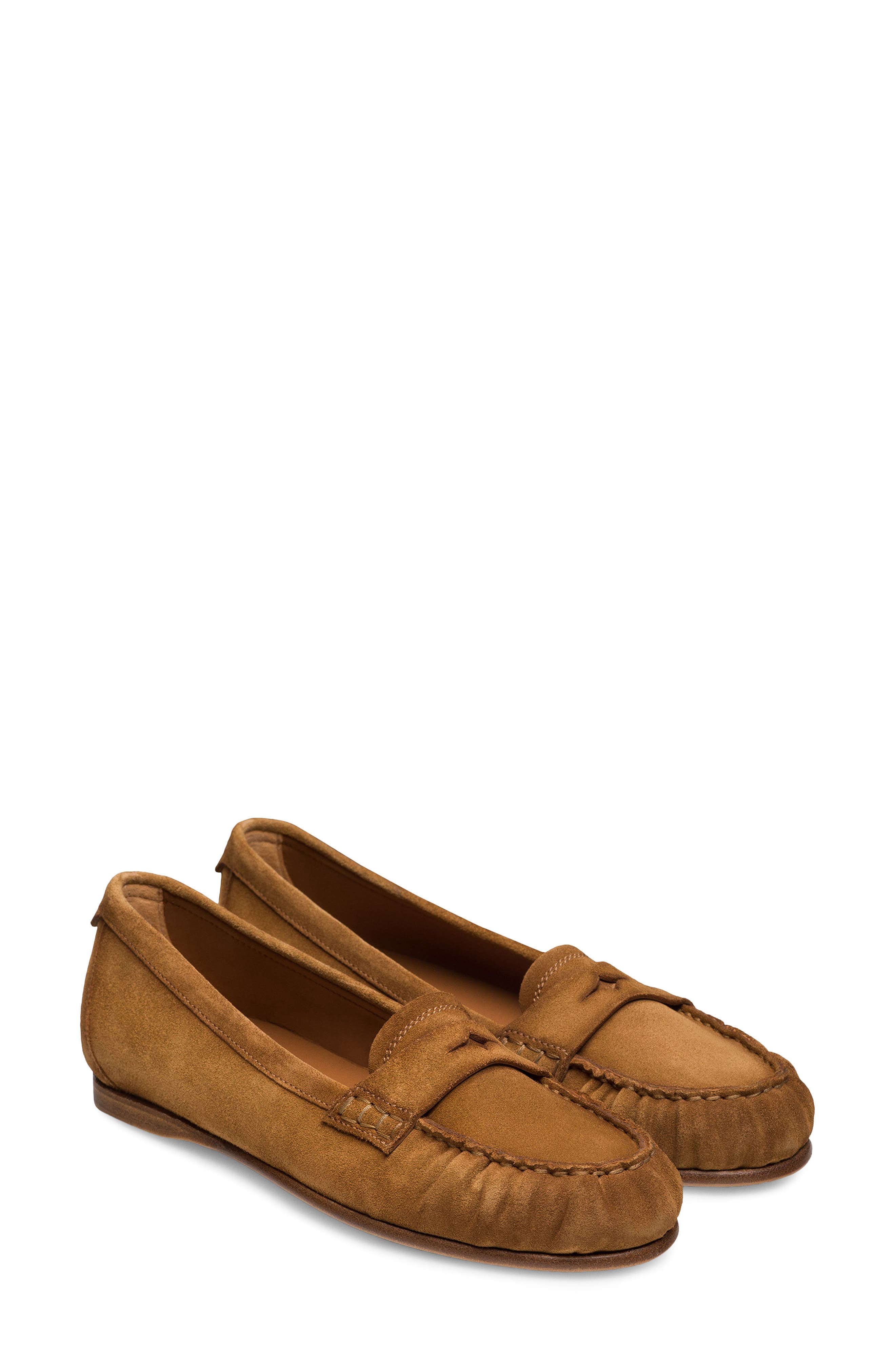 Magnanni Celina Ruffle Penny Loafer, Main, color, 