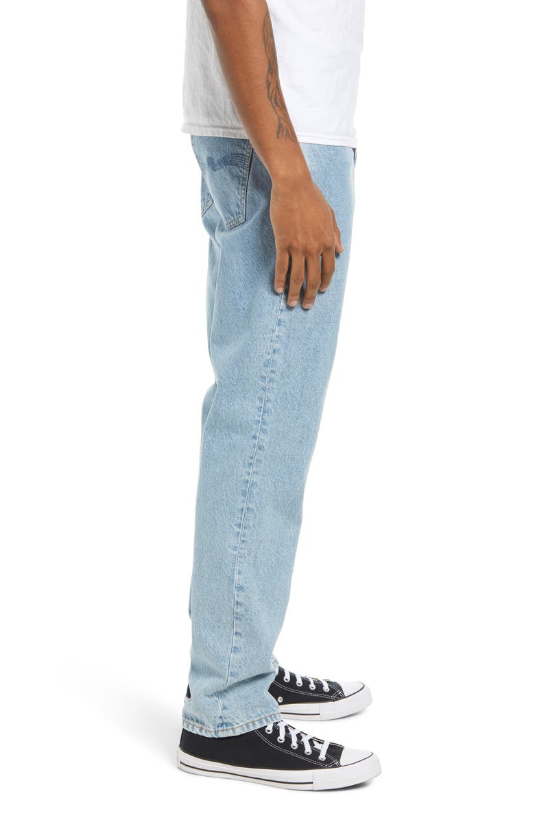 Nudie Jeans Steady Eddie II Organic Cotton Straight Leg Jeans, Alternate, color, 