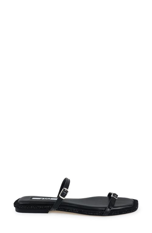 Zigi Two-strap Sandal In Black