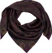 Lauren Ralph Lauren Paisley Silk Square Scarf