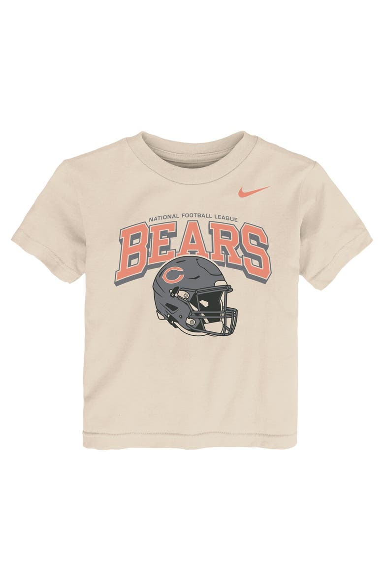 Toddler Nike  Natural Chicago Bears Vintage Easy Lane T-Shirt, Main, color, Natural