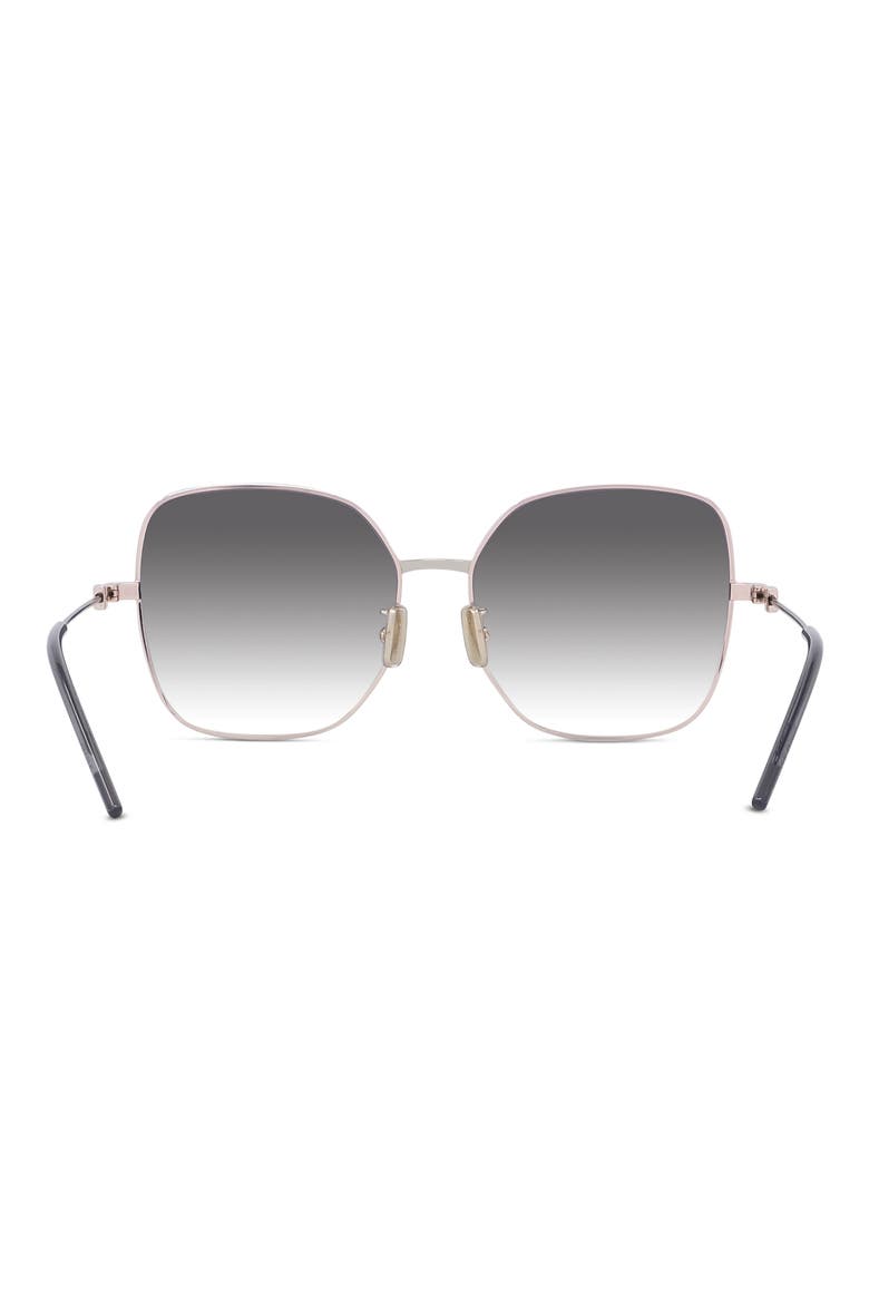 GV Speed Gradient Square Sunglasses, Alternate, color, SHINY ROSE GOLD / SMOKE