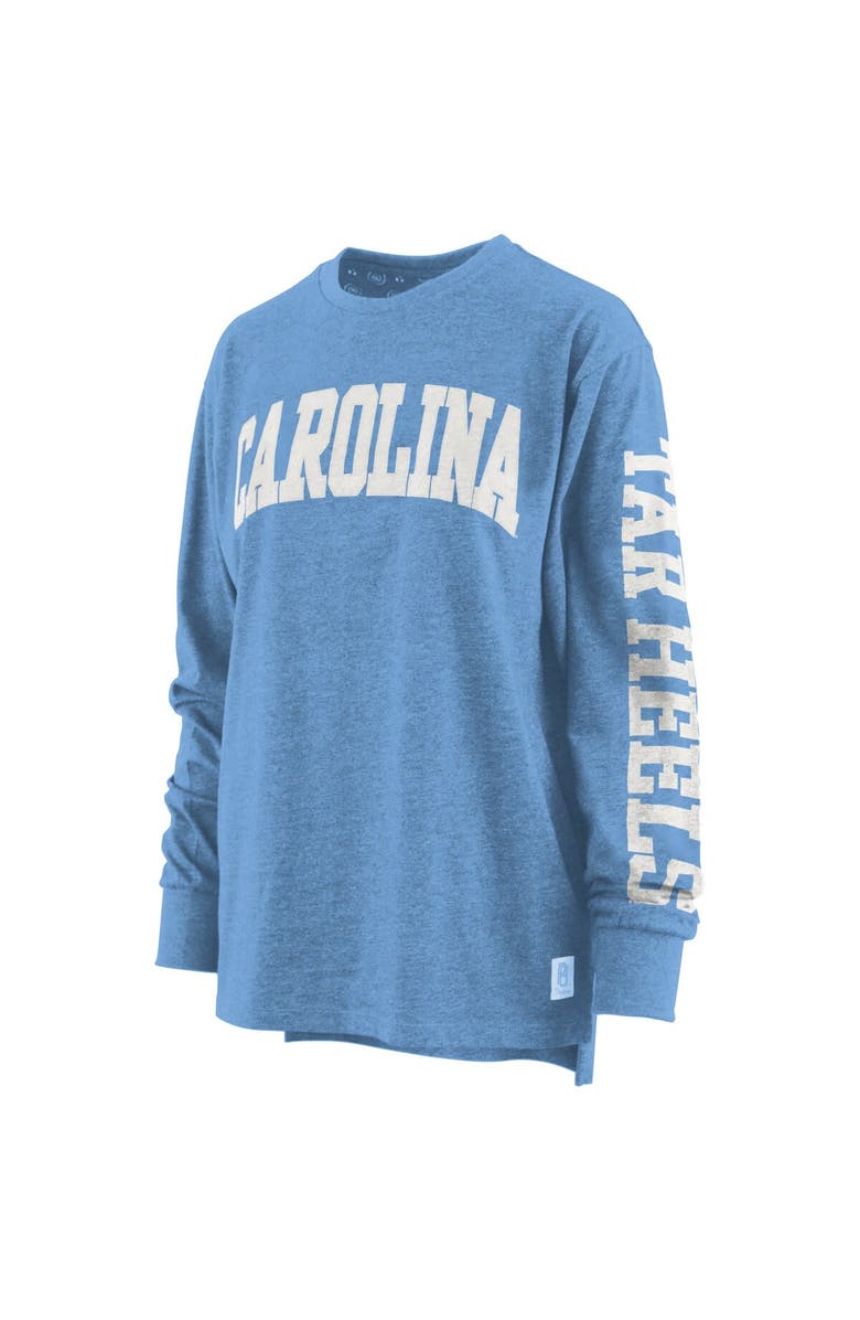 PRESSBOX Women's Pressbox Carolina Blue North Carolina Tar Heels Two-Hit Canyon Long Sleeve T-Shirt, Alternate, color, Light Blue