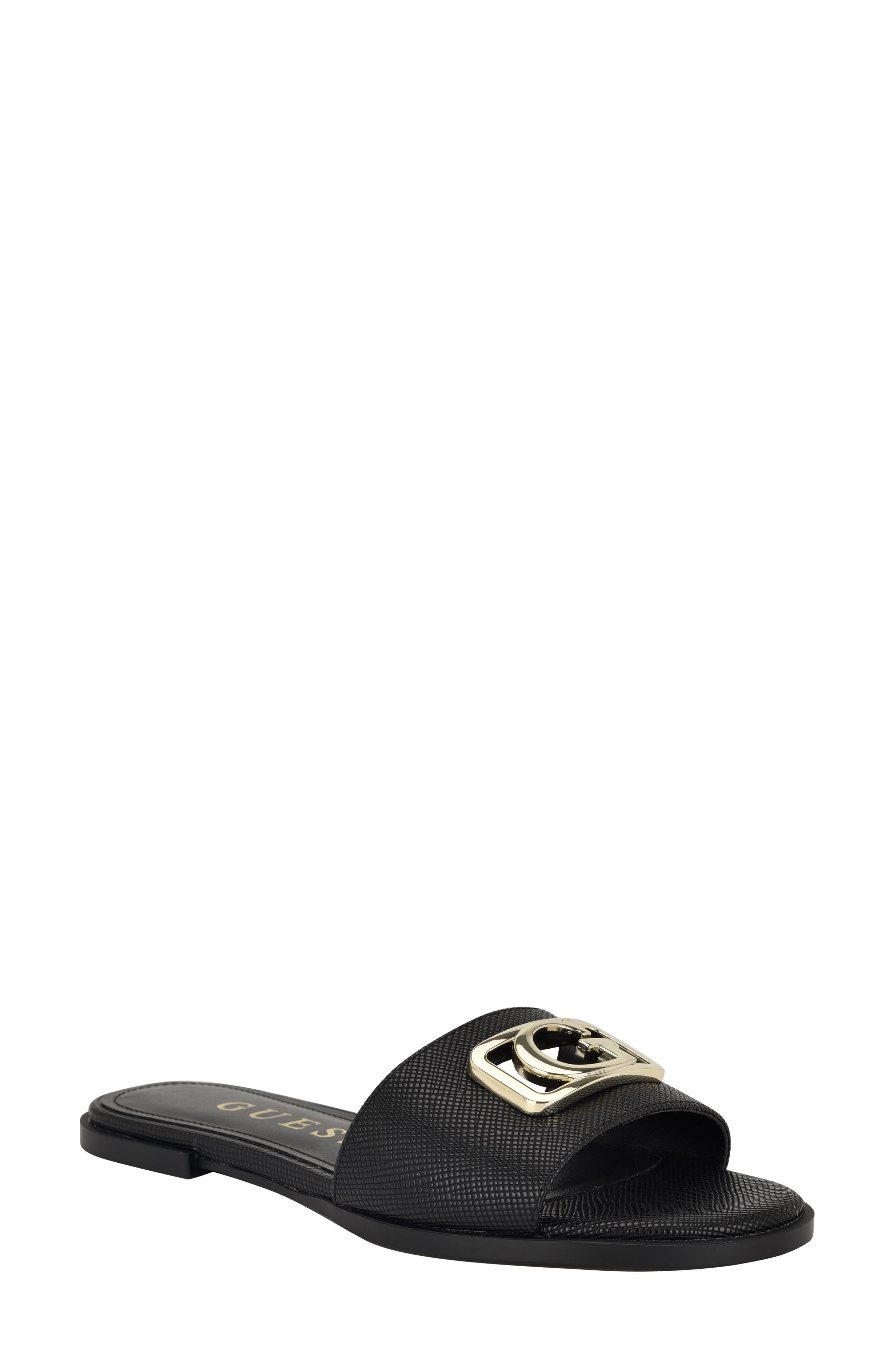 GUESS Adrinna Slide Sandal, Main, color, 