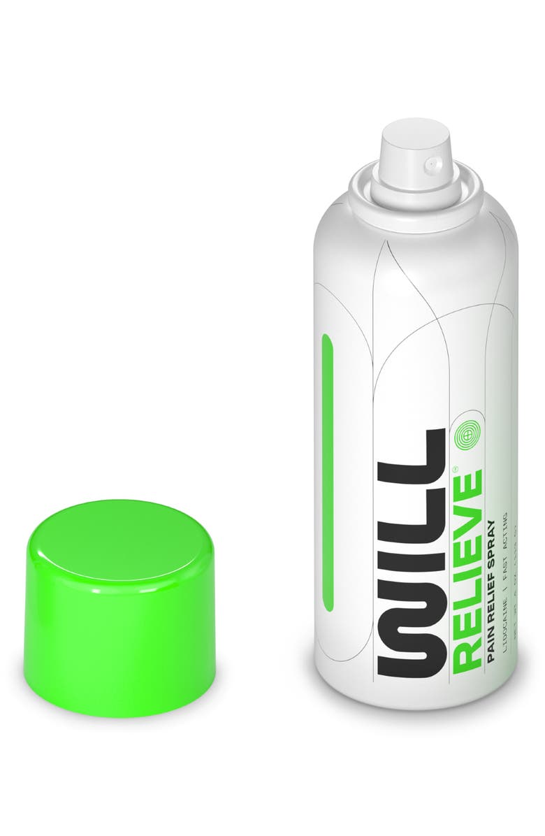 WILL PERFORM Fast Acting Pain Relief Spray with Lidocaine, Main, color, 