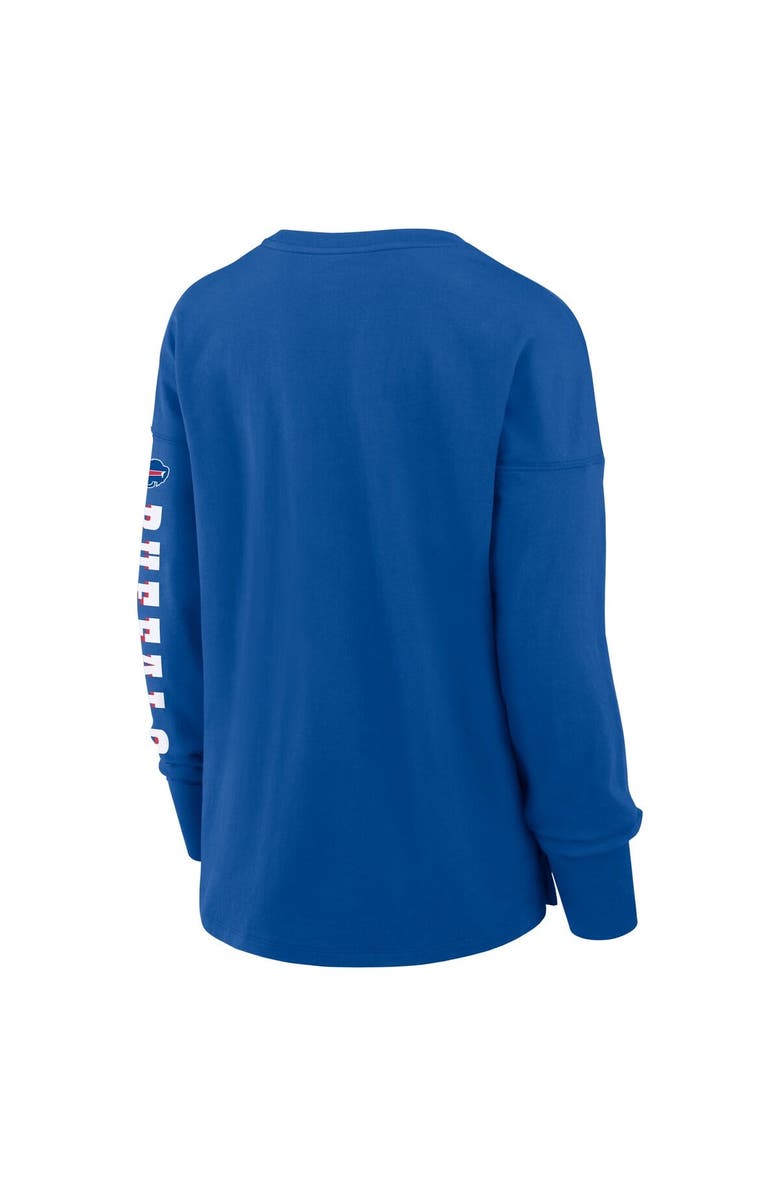 FANATICS Women's Fanatics Royal Buffalo Bills Hometown Legacy Long Sleeve T-Shirt, Alternate, color, 