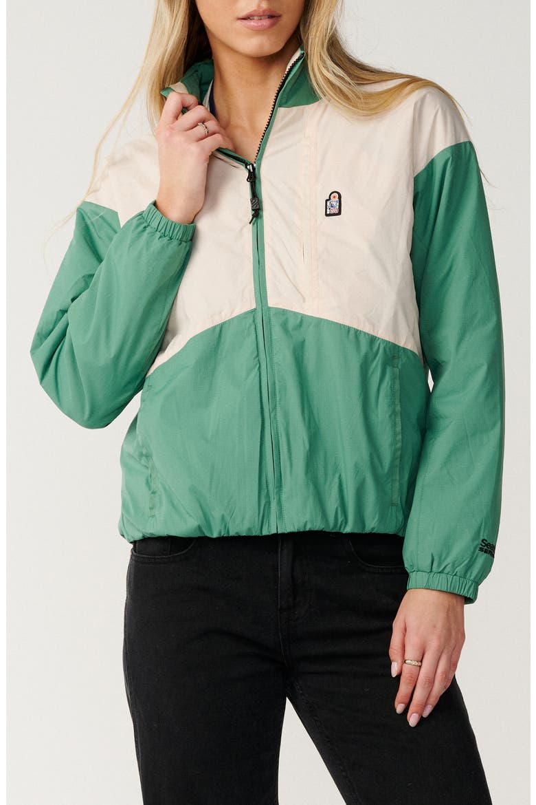 S-Series Packable Puffer Jacket, Main, color, DUSTY GREEN