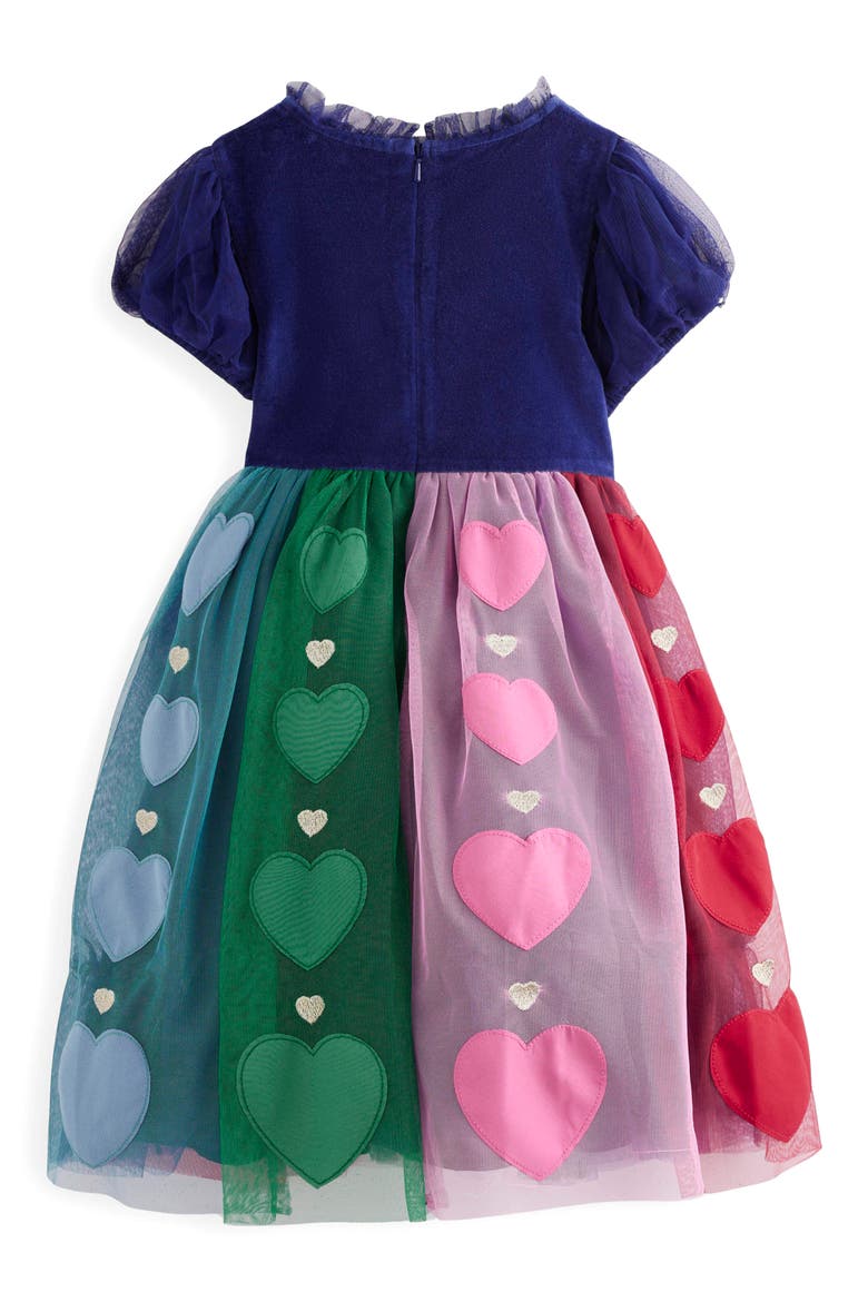 boden tulle party dress Boden Women's Ruffle Tulle Tiered Dress in Blue