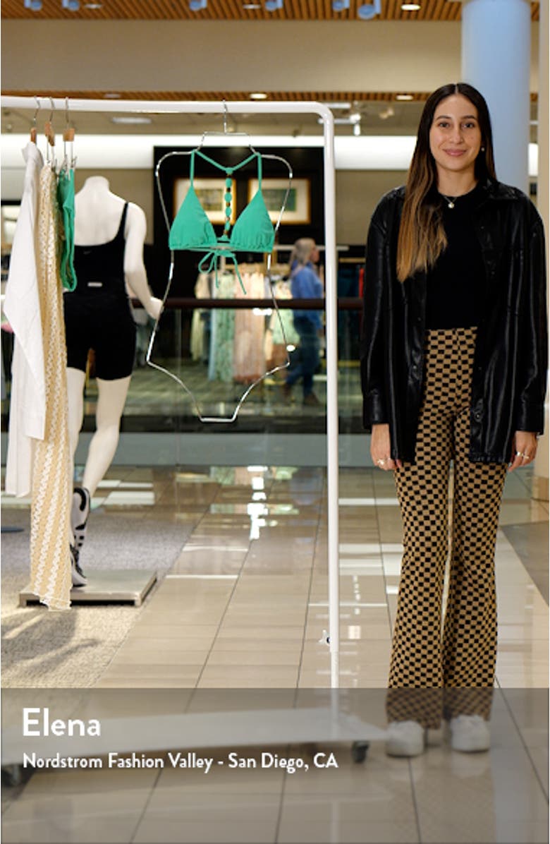 Dora Triangle T-Back Bikini Top, sales video thumbnail