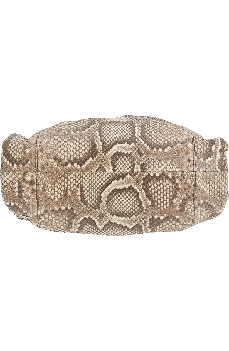 Bottega Veneta The Pouch Genuine Python Clutch, Alternate, color,