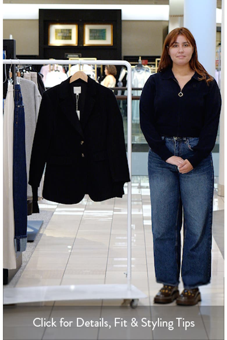 The City Layered Wool Blend Blazer video
