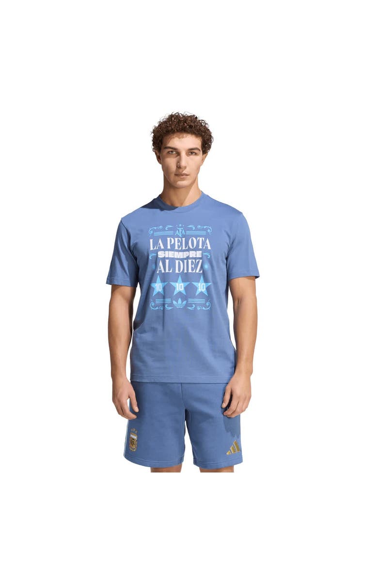 Men's adidas  Blue Argentina National Team FIFA x World Cup 2022 Winners Amply T-Shirt, Main, color, Blue