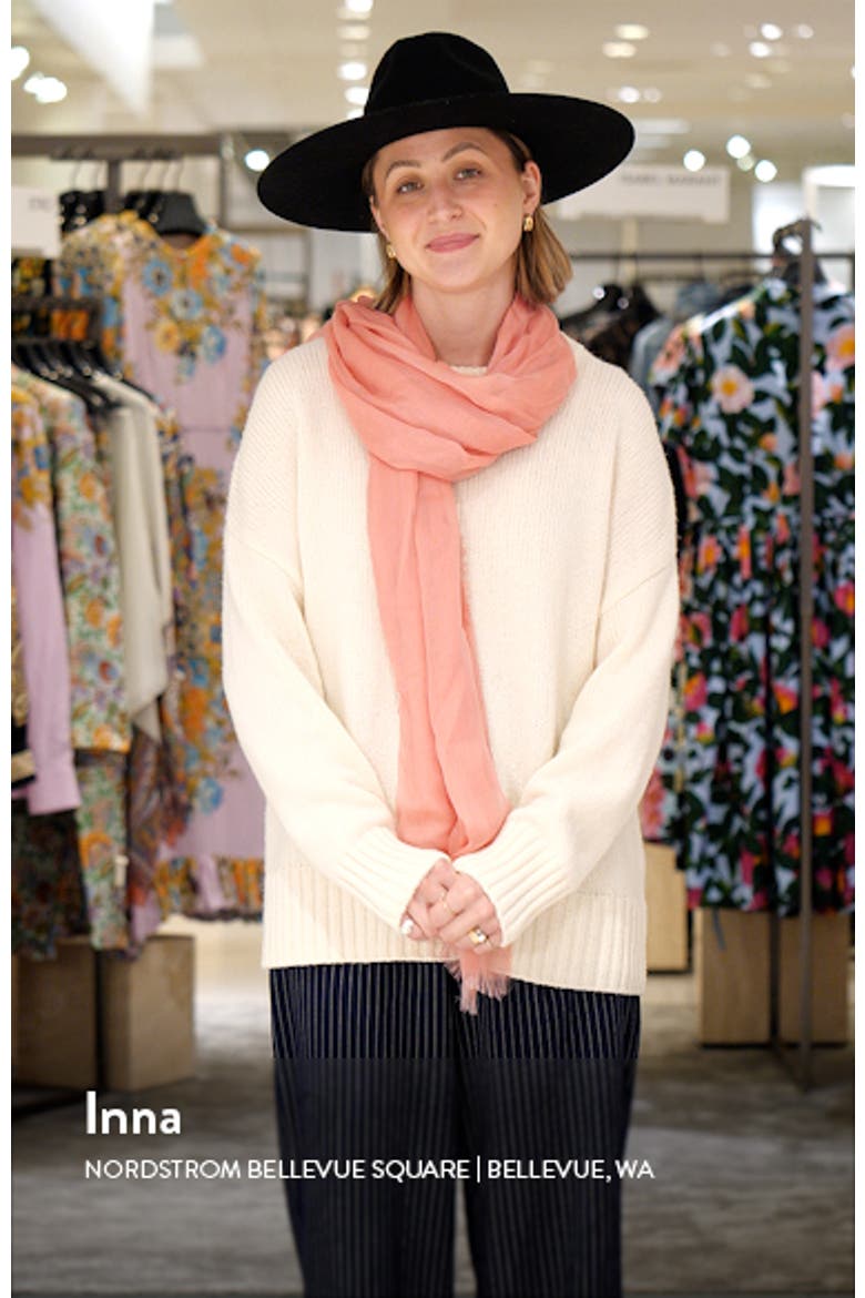 Modal & Silk Scarf video