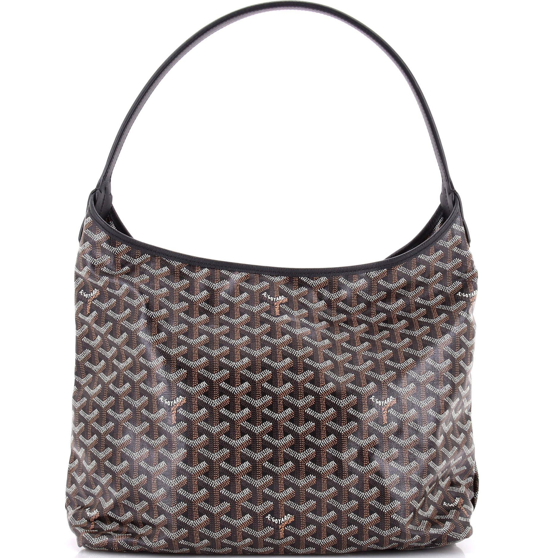 Boheme Hobo Coated Canvas, Main, color, Black