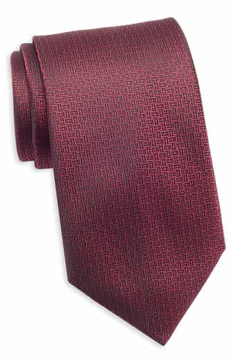 TOM BAINE Geo Jacquard Tie