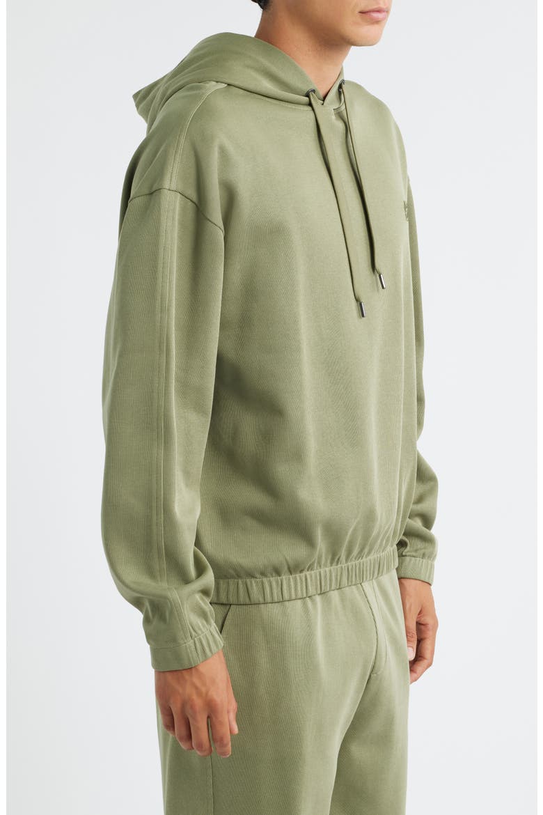 Stevens Cotton Pullover Hoodie, Alternate, color, MEDIUM GREEN