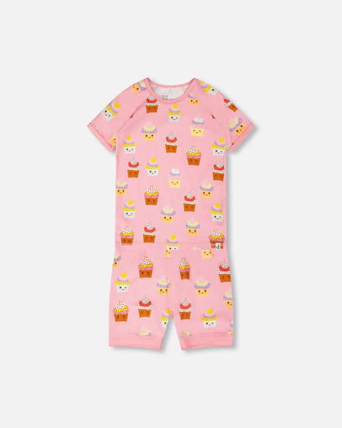 Organic Cotton Cupcake Two-Piece Pyjama Set (Toddler, Little Kid & Big Kid)