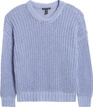 Eileen Fisher Crewneck Organic Cotton Sweater