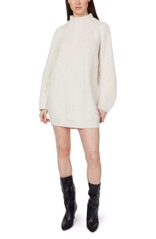 Habitual Barrel Sleeve Sweater Dress In Gray