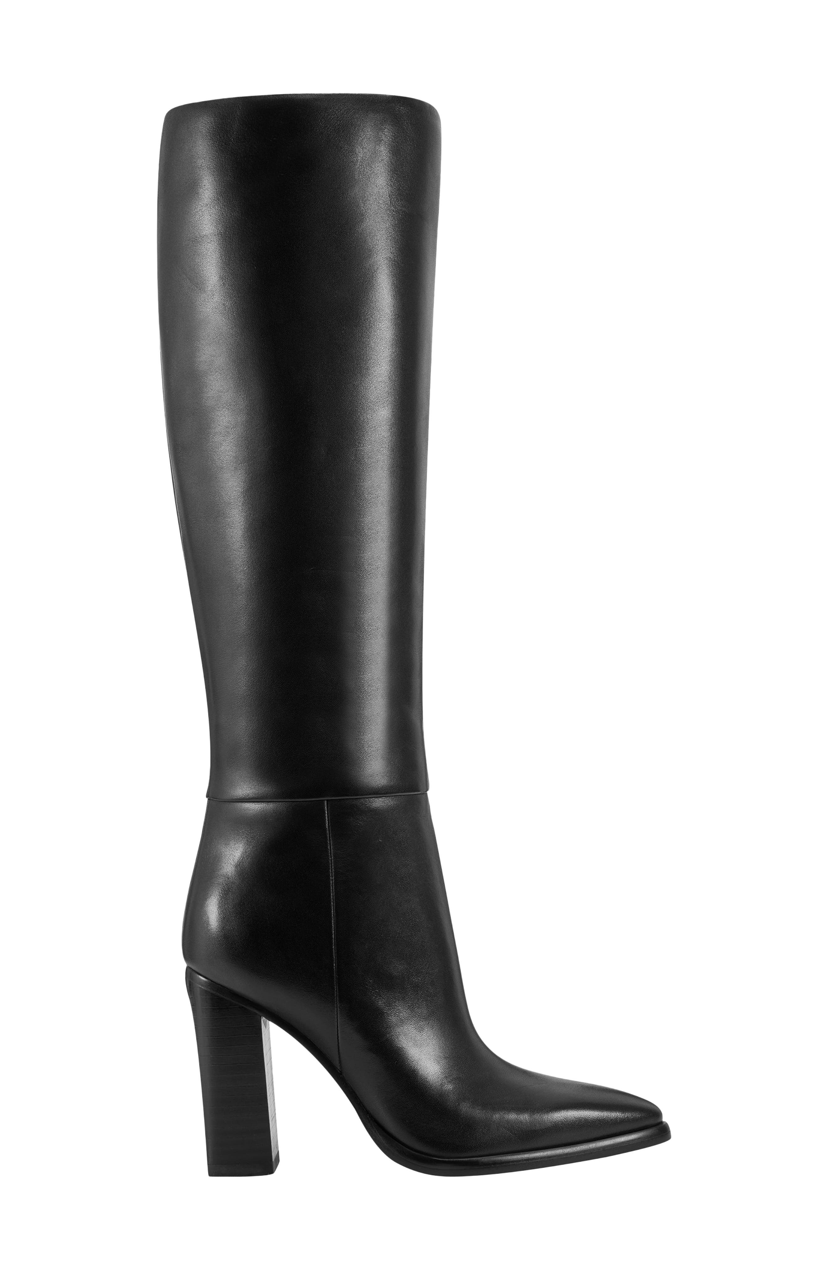 Marc Fisher LTD Lannie Knee High Boot, Alternate, color, Black